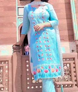 Designer Hand-painted Suit