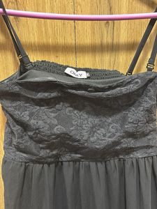 Black Lace Maxi Dress