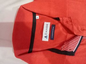 Men's Orange Polo T-Shirt