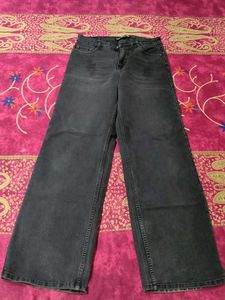 Wide Leg Denim Jeans