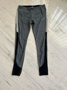 HRX Activewear Leggings - Grey & Black