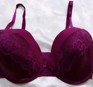 Purple Lace Bra