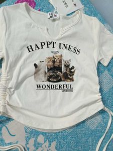Cute Cat Graphic T-Shirt