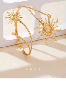 Golden Sun Armlet Bracelet