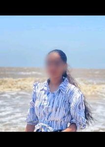 Stylish Printed Tie-Front Blouse