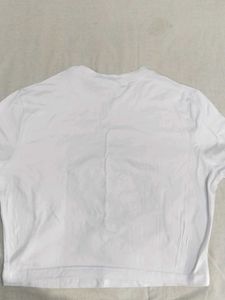 White Graphic Heart T-Shirt