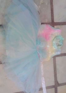 baby girl frock full frill and party wear