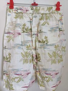 Casual Tropical Print Shirt