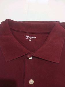 Men's maroon Polo T-Shirt