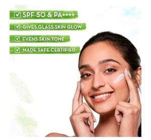 Mamaearth Rice Water Dewy Sunscreen SPF 50 PA++++