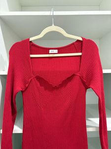 Mango Ribbed Dress