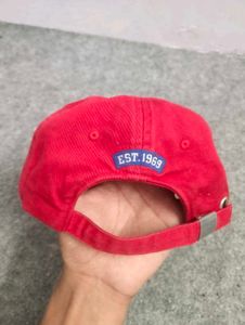 Red Gap Baseball Cap for teenagers