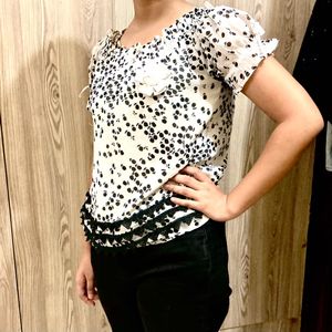 Chic Floral Print Cami Top