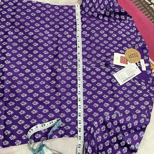 Block print Short Kurta