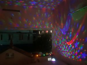 Rotating Star Projector Lamp