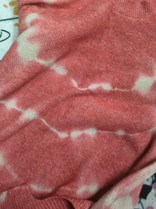 New Tie-Dye Pullover Sweater in XXL size