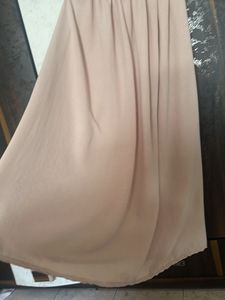 Elegant Nude Jilbab Set