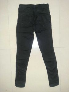ZARA Y2K-Inspired Black Stretch Skinny Jeans
