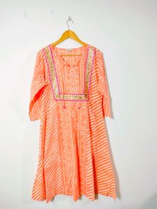 Coral Printed Kurta (Women's)