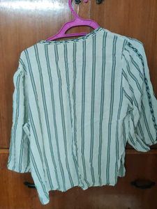 Boho Striped Tassel Top + Shirt