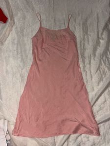 Pink Slip Dress