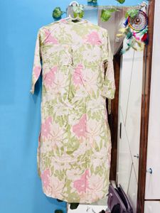 Women's Floral Print Kurta