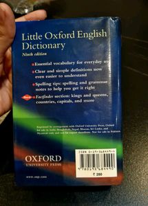 Brand New Little Oxford English Dictionary | 9th E