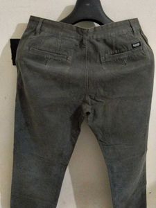 Men's Dark Grey Casual Pants