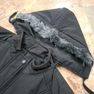 Women's Black Puffer Jacket