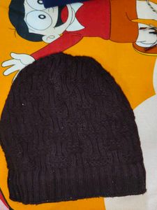 Brown Knit Beanie each 30rs only