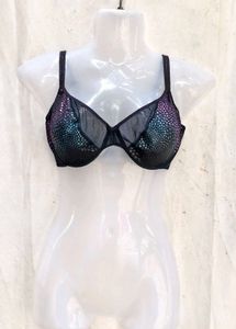 12V. Iridescent Mesh Bra