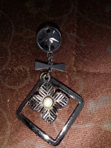 Vintage Flower Charm Pendant