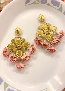 New Stunning Statement Floral Earrings