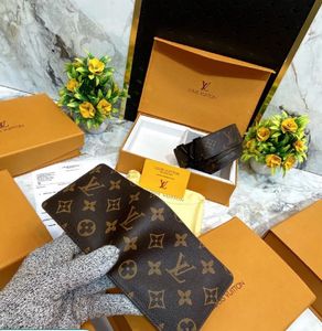 Louis Vuitton Wallet and Belt Set