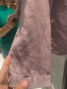 satin shirt