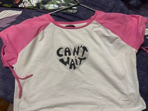 Cute Pink &amp; White "Can't Wait" Heart