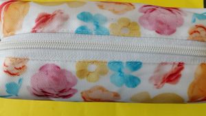 MAC Floral Print Cosmetic Bag