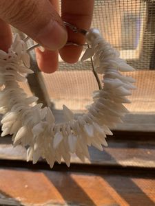 Shell Hoop Earrings