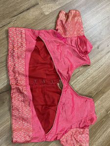 Pink Indian Saree