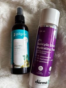 price drop ✨ Pilgrim Face Mist & Toner + The Derma