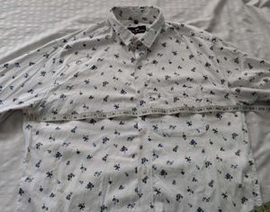 Floral Print Short Sleeve Shirt