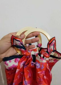 Floral Print Handbag
