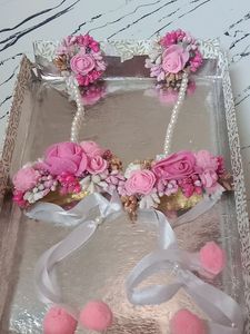 Beautiful Flower Jewellery Set