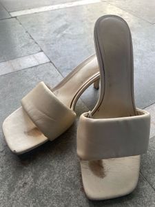 ZARA Beige Mules