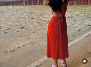 Red Maxi Dress