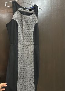 Chic Black & White Dress