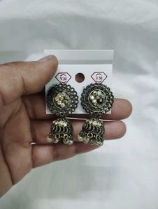 2 pair Jhumka Earrings