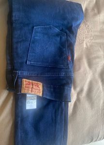 Dark Blue Denim Jeans