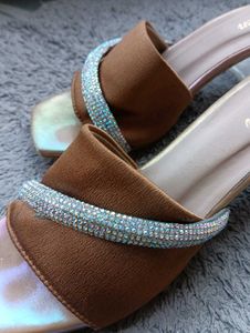 Stylish Heels with Rhinestone Detail