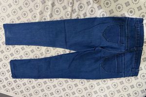 2 Dark Wash Wide(high waist) and straight leg jean